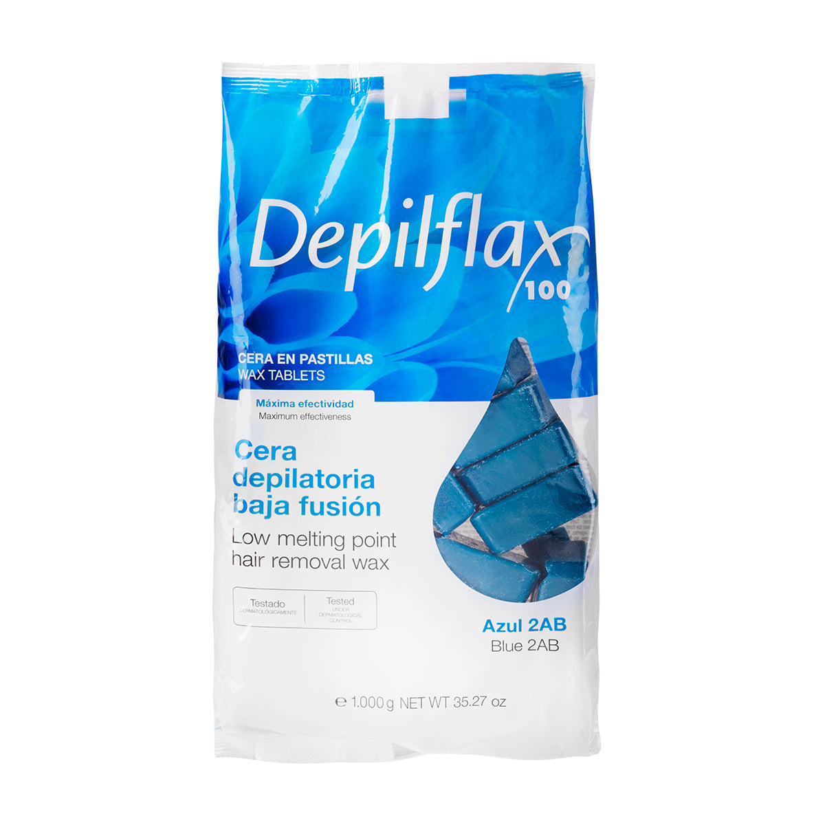 Depilflax Hartwachs ohne Streifen zur Haarentfernung 1 kg Azulen