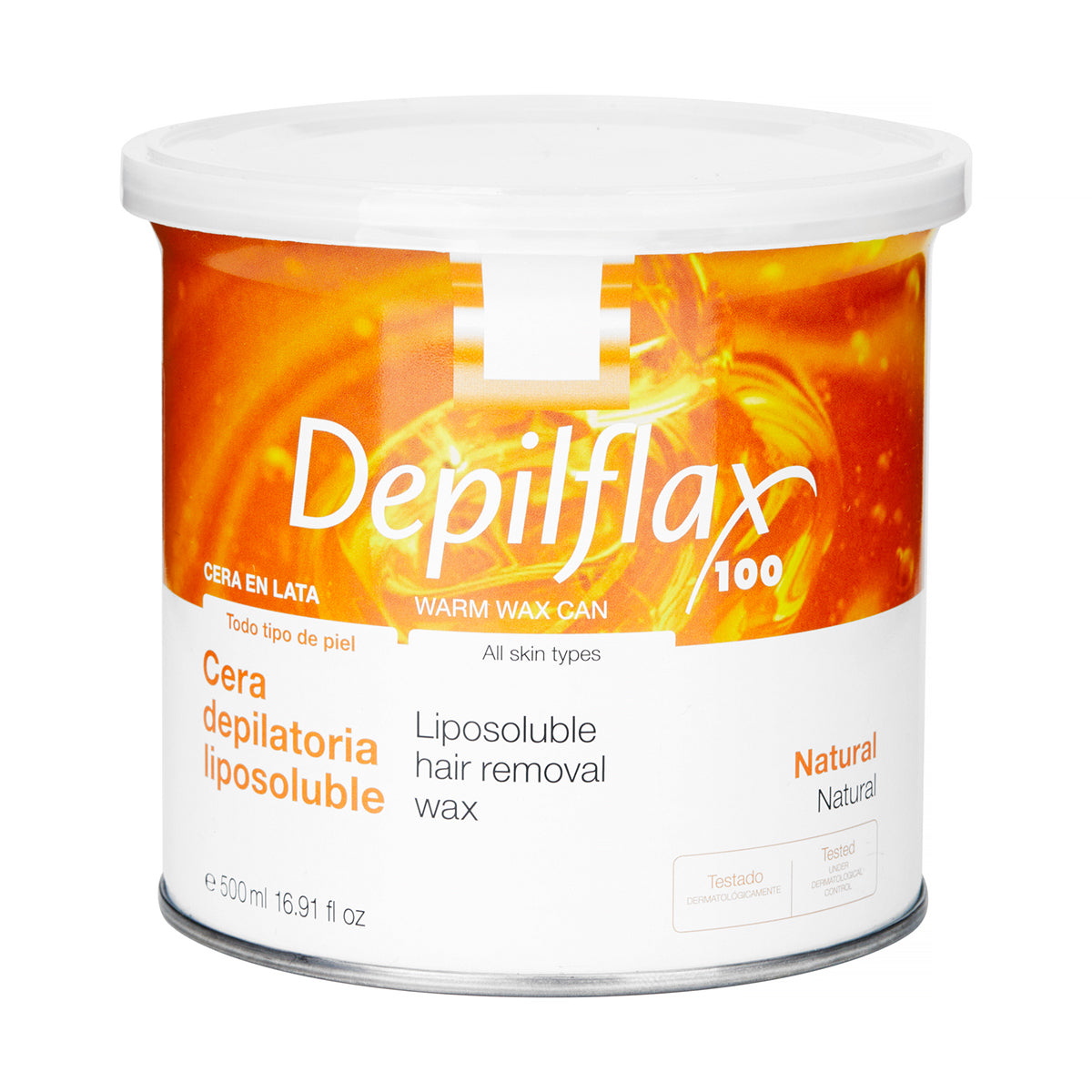 Depilflax Enthaarungswachs Dose Natural
