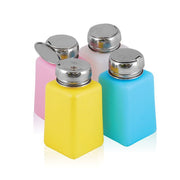 Flasche mit Pumpe Chrom Chrom 180 ml Farben-Mix