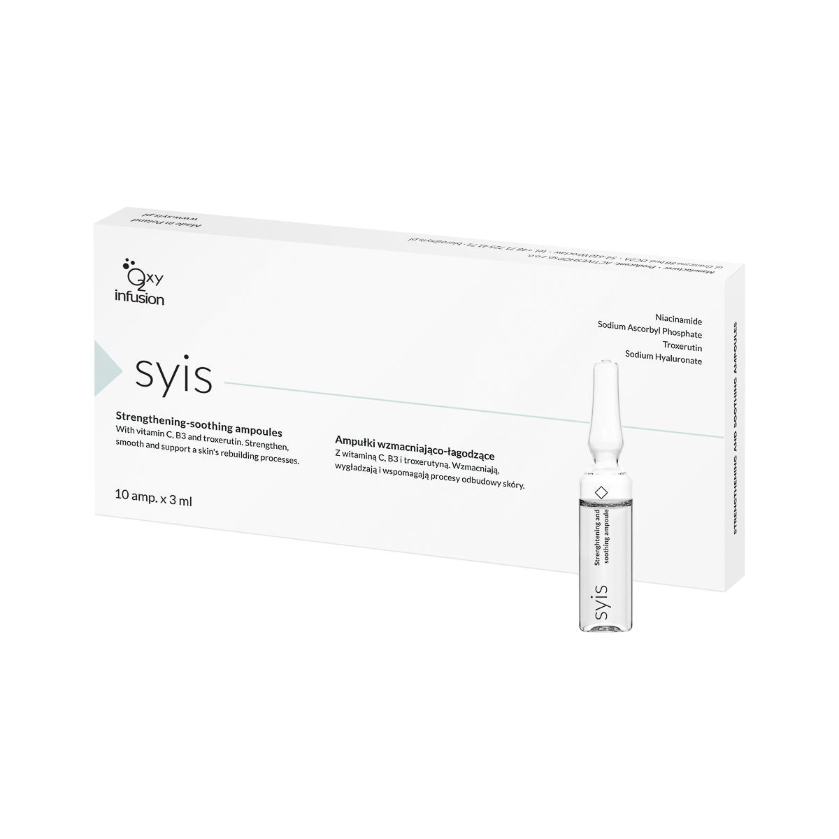 Syis Verstärkungs- und Linderungsampullen 10 X 3 ml