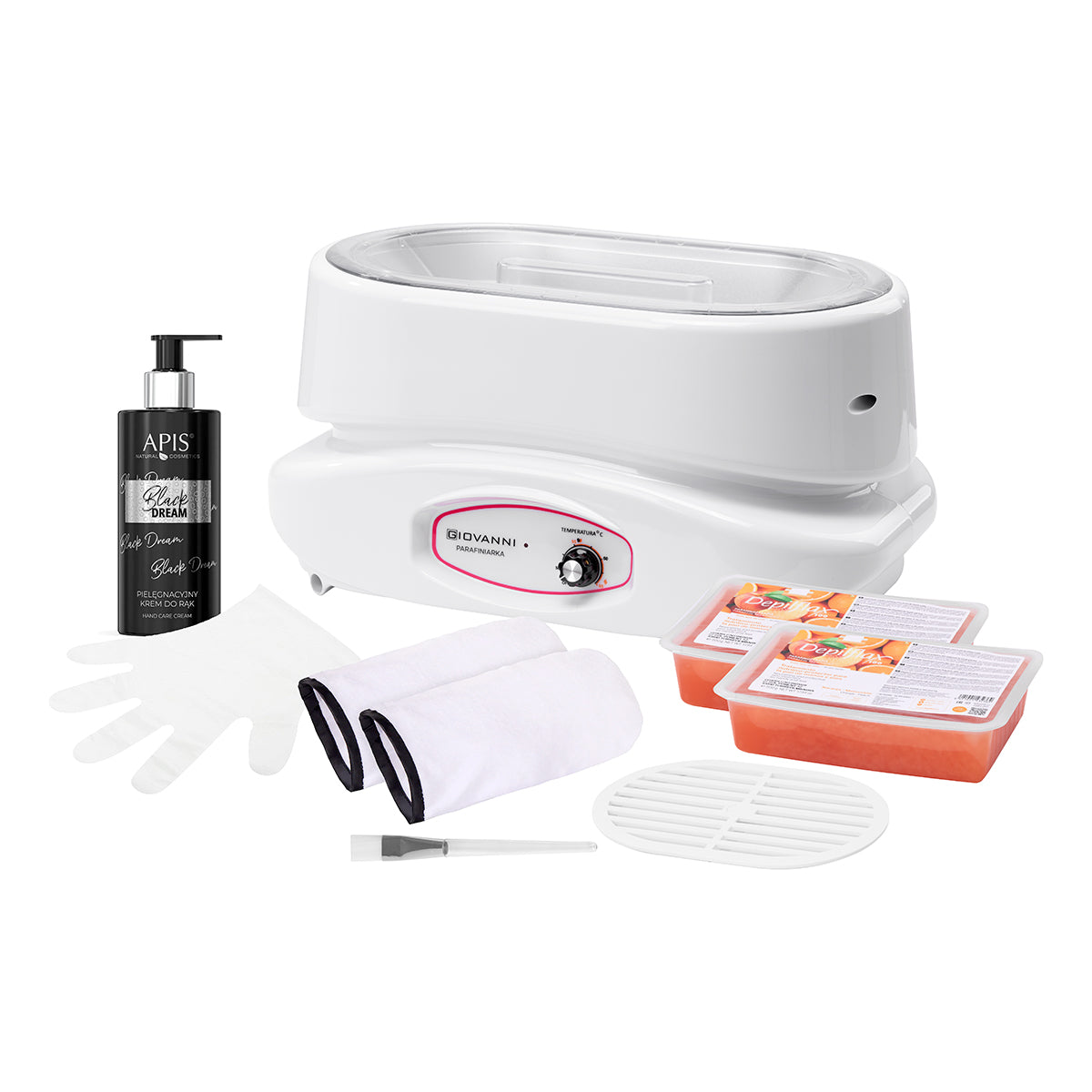 Set B Paraffingerät 220W Giovanni