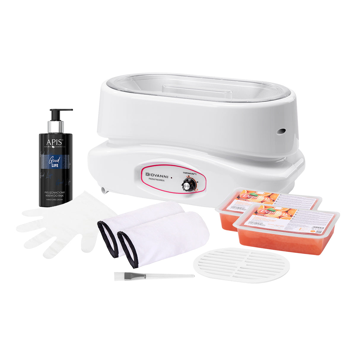 Set C Paraffingerät 220W Giovanni