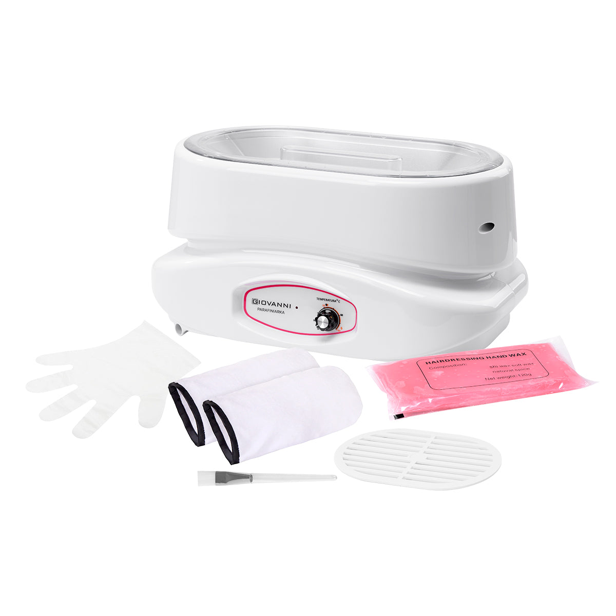 Set D Paraffingerät 220W + 8 Paraffine
