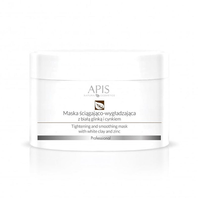 Apis Adstringierende und Glättende Maske mit Weißem Ton und Zink 200 ml