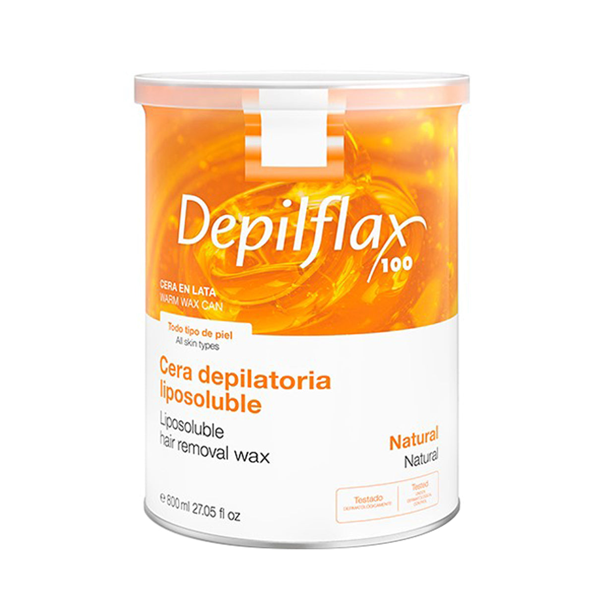 Depilflax Enthaarungswachs Dose Natural