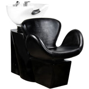 Gabbiano Friseur-Waschbecken Amsterdam Schwarz