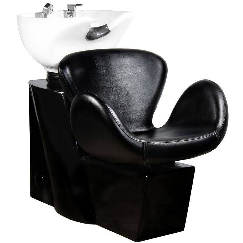 Gabbiano Friseur-Waschbecken Amsterdam Schwarz