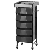 Gabbiano Friseurwagen 008 Schwarz