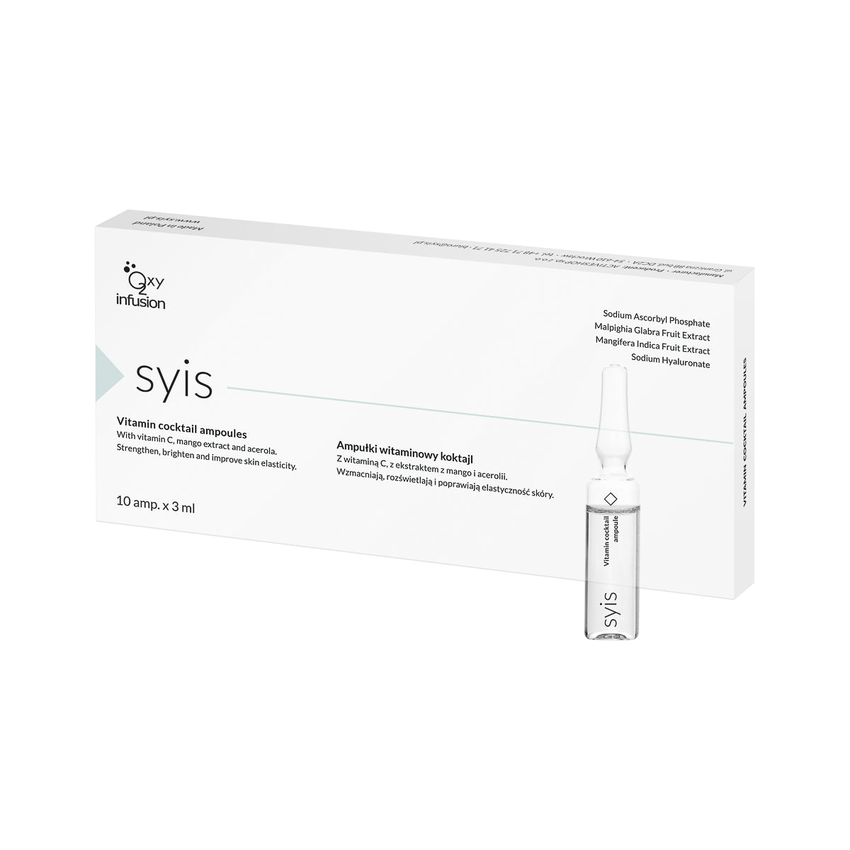 Syis Vitamincocktail - Ampullen 10 X 3 ml