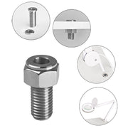 Lupenlampe-Griff Tube Inox