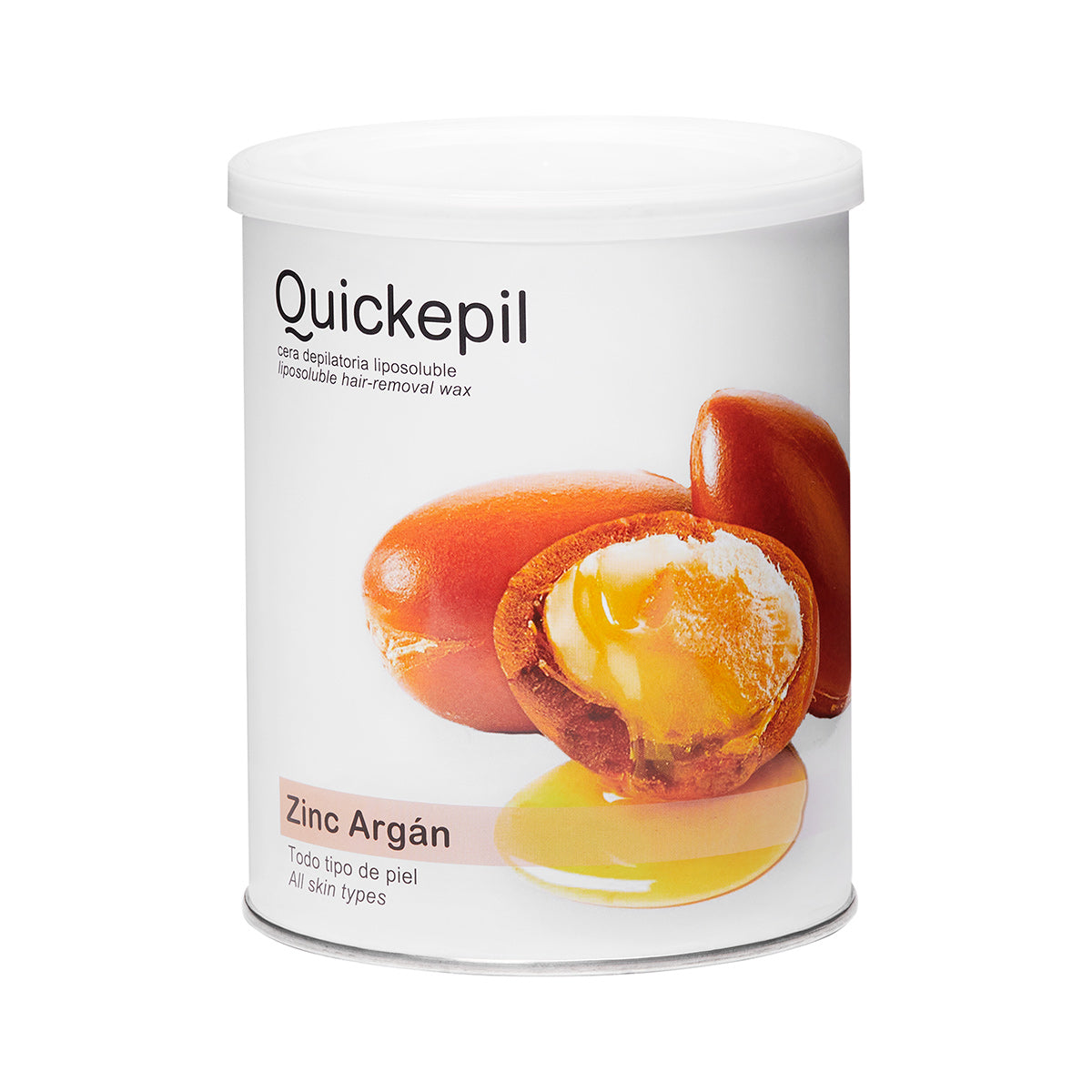 Quickepil Enthaarungswachs Dose 800 ml Zink-Argan