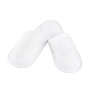 Badeschuhe Frotte Weiß