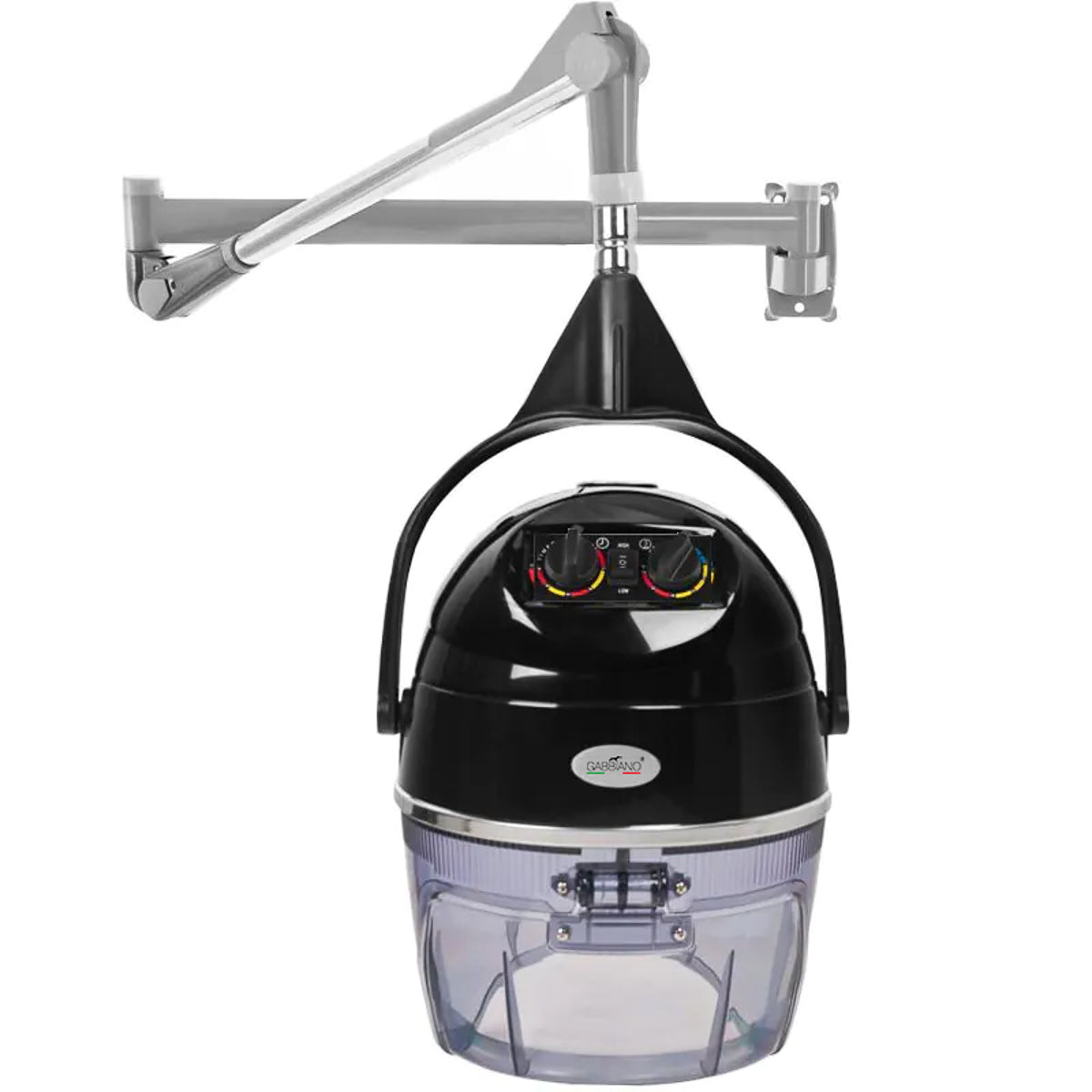 Gabbiano Trockenhaube Mitwandarm Dii-301W 2 Geschwindigkeitenschwarz