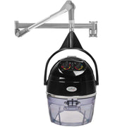 Gabbiano Trockenhaube Mitwandarm Dii-301W 2 Geschwindigkeitenschwarz