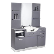 Gabbiano Friseurbedienplatz mit Waschbecken B085