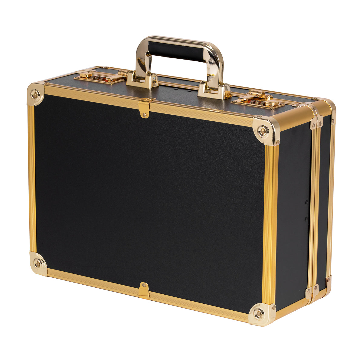Barber Koffer Gold Schwarz