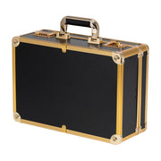 Barber Koffer Gold Schwarz
