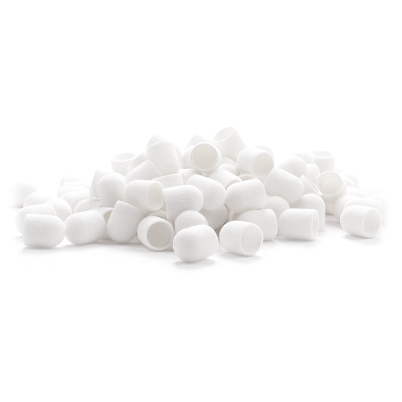 EXO Schleifkappe 13 mm/80 100 St.. Hard Cap White