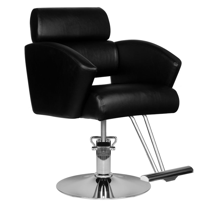 Hair System Friseurstuhl HS02 Schwarz