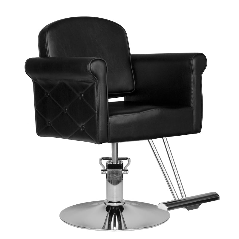 Hair System Friseurstuhl HS69 Schwarz