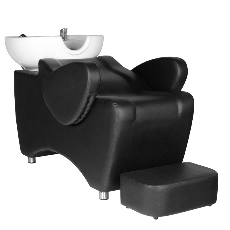 Hair System Friseur-Waschbecken HSB46 Schwarz