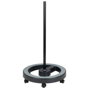 Ein Schwarzes Stativ für die Lampe Elegante