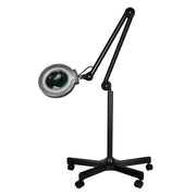 Lupenleuchte S5 LED + Stativ Schwarz