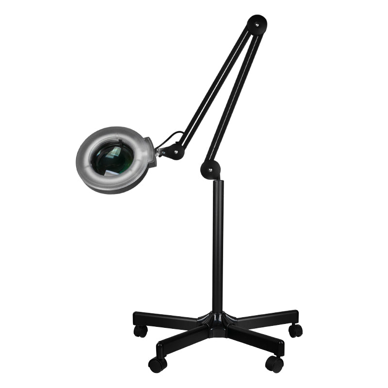 Lupenleuchte S5 LED + Stativ Schwarz