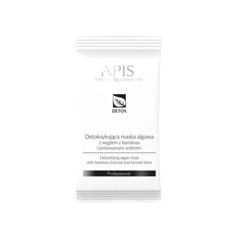 Apis Detox Entgiftende Algenmaske mit Bambuskohle und Ionisiertem Silber 20 g