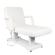 Elektrische Massageliege Azzurro 819A 3 Motoren Weiß