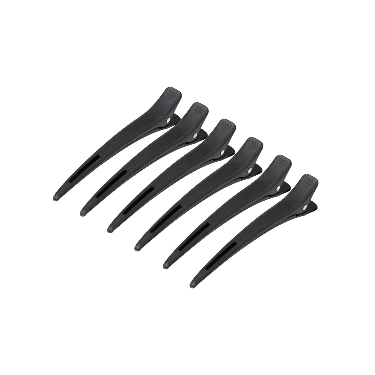 Friseur-Haarschneideklammer Carbon E-15 6 St.. 11,5 cm Schwarz