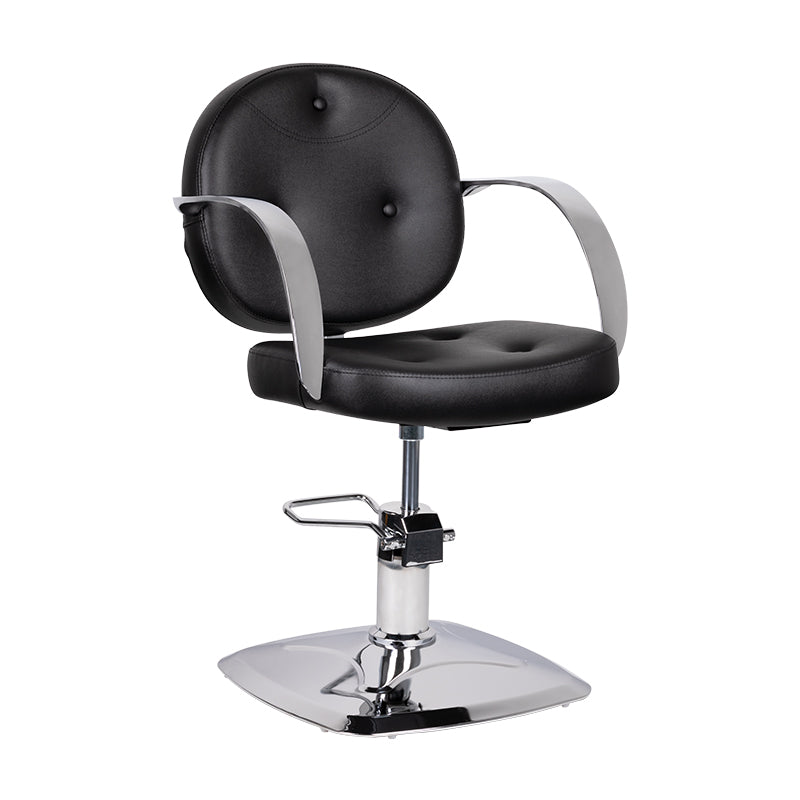Gabbiano Friseurstuhl ASTI Schwarz