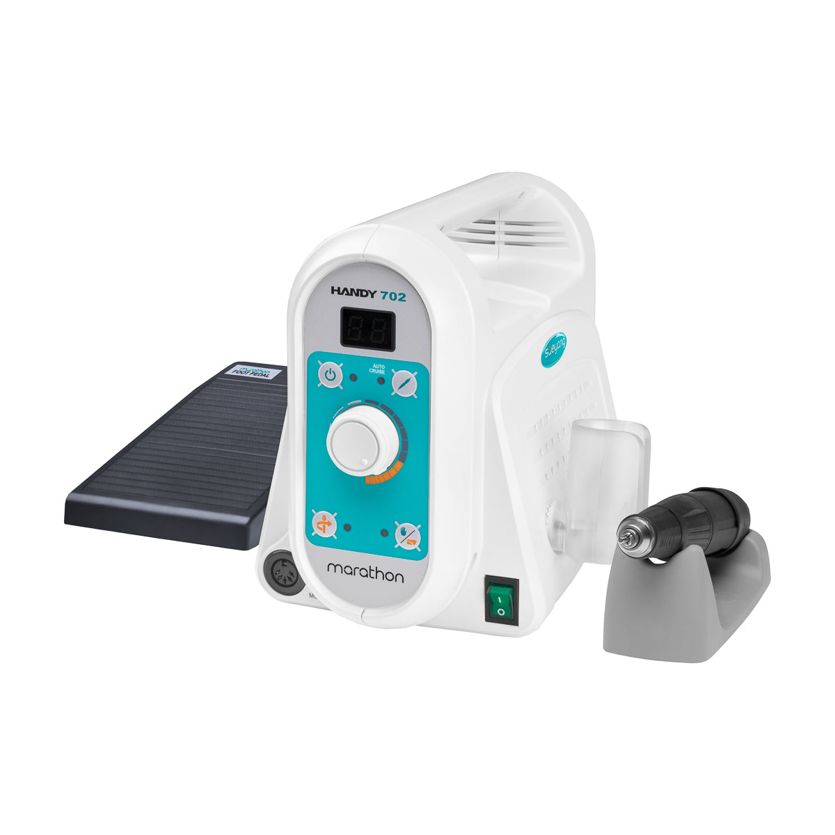 Saeyang Marathon Handy 702 Dental Mikromotor Nagelfraser + S40-FS60N Bürste