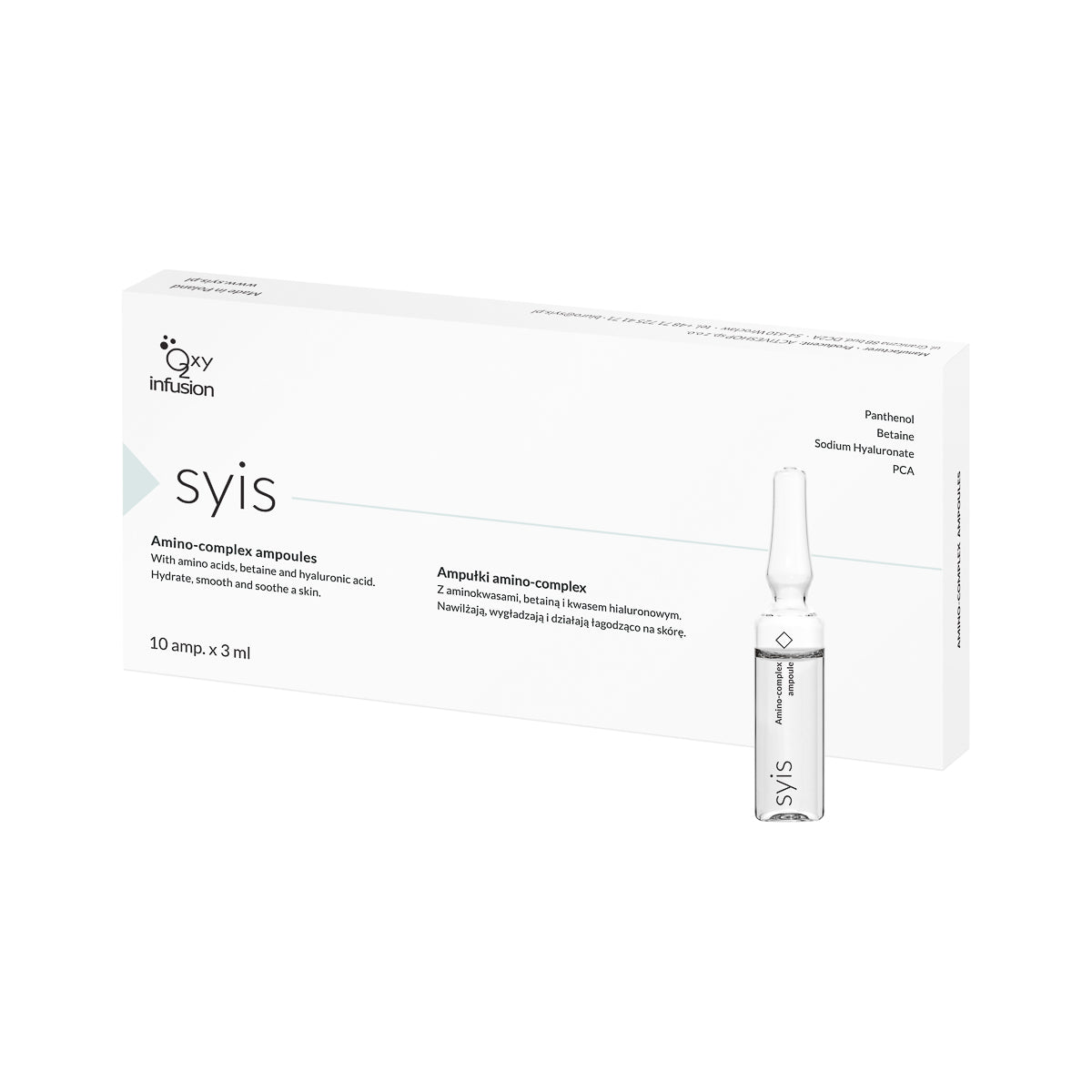 SYIS Ampullen Amino-Komplex 10 X 3 ml