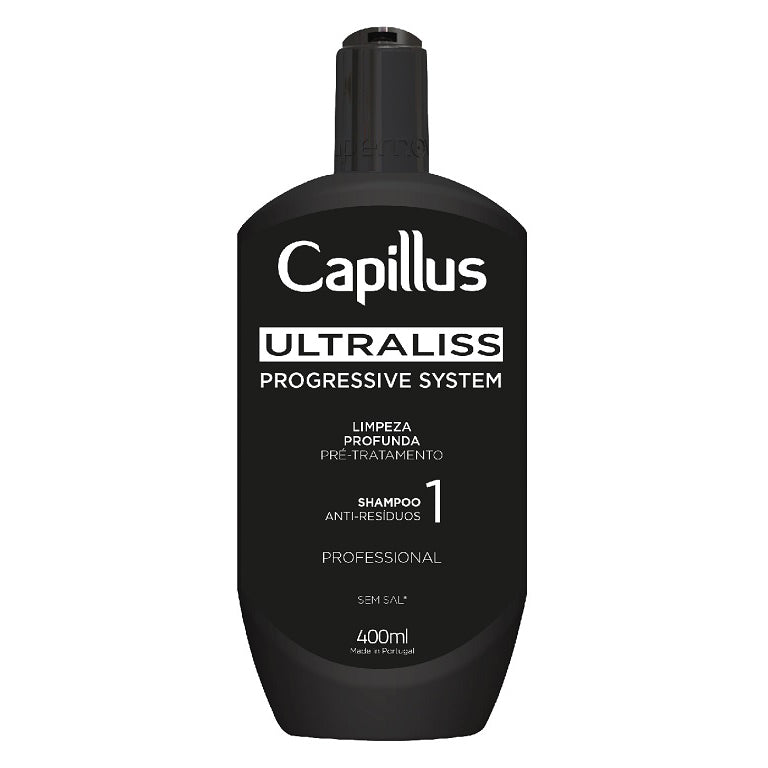 Capillus Ultraliss Nanoplastia, Reinigungsshampoo, Schritt 1, 400 ml