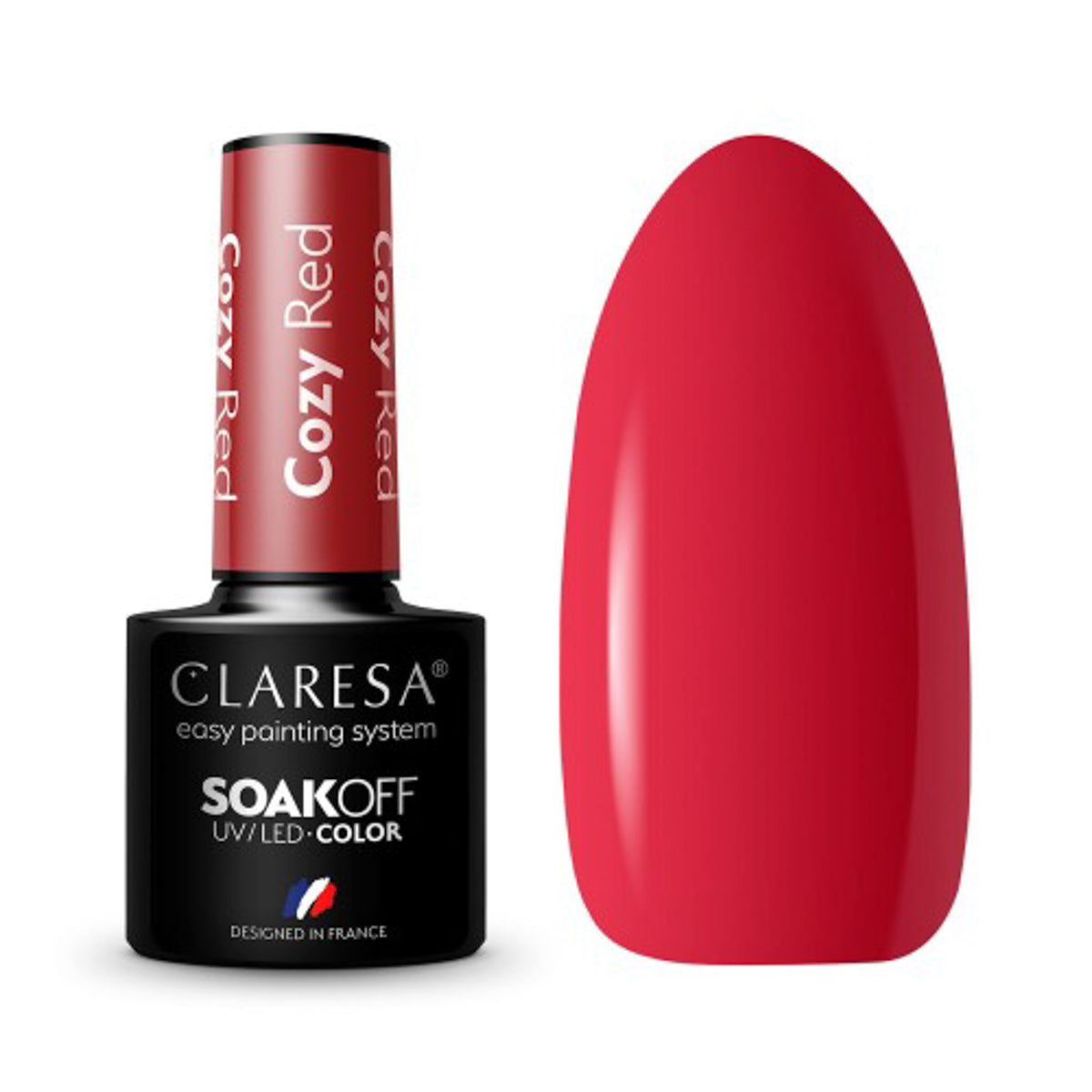Claresa Gel Politur COZY RED -5 g
