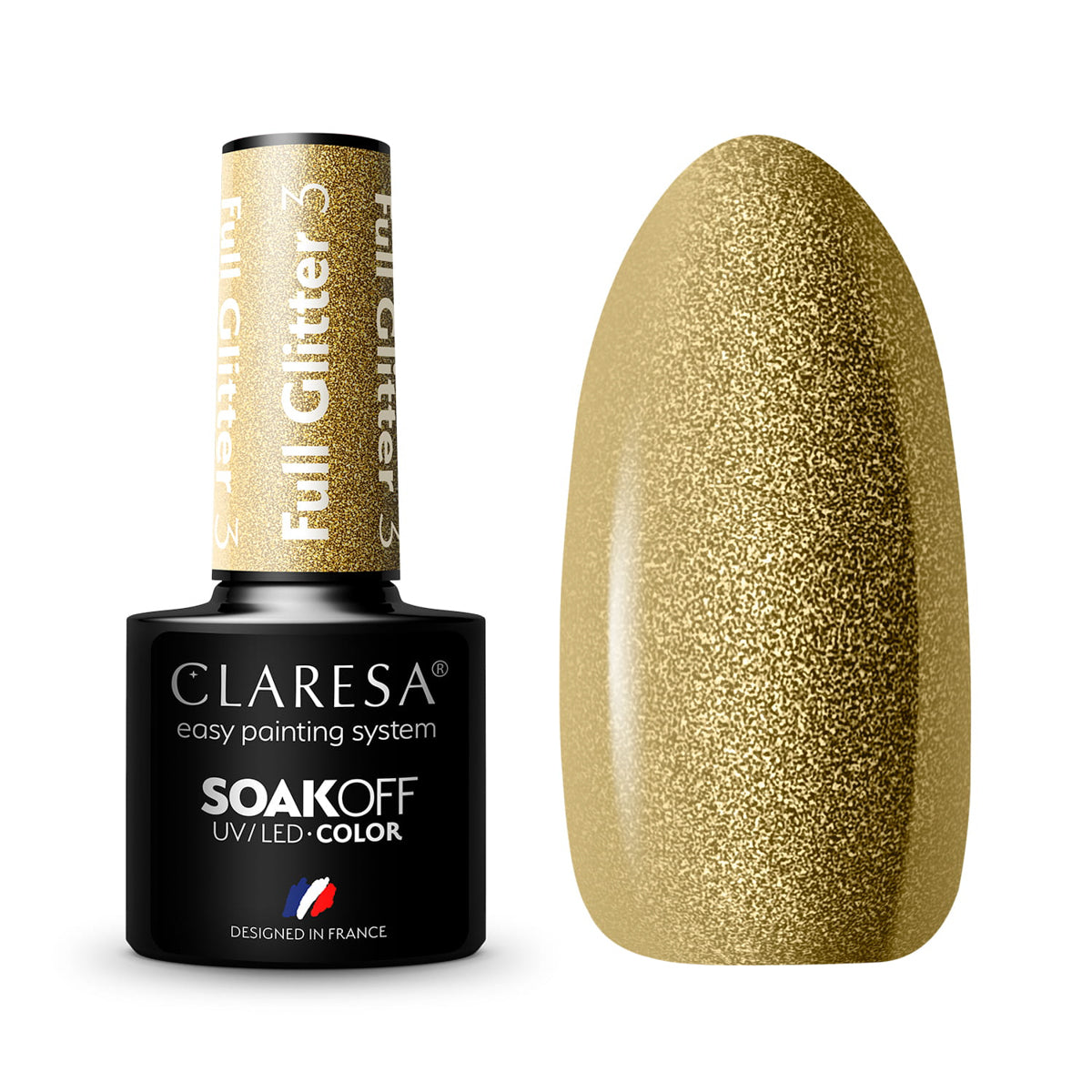 Claresa Gel Politur Full Glitter
