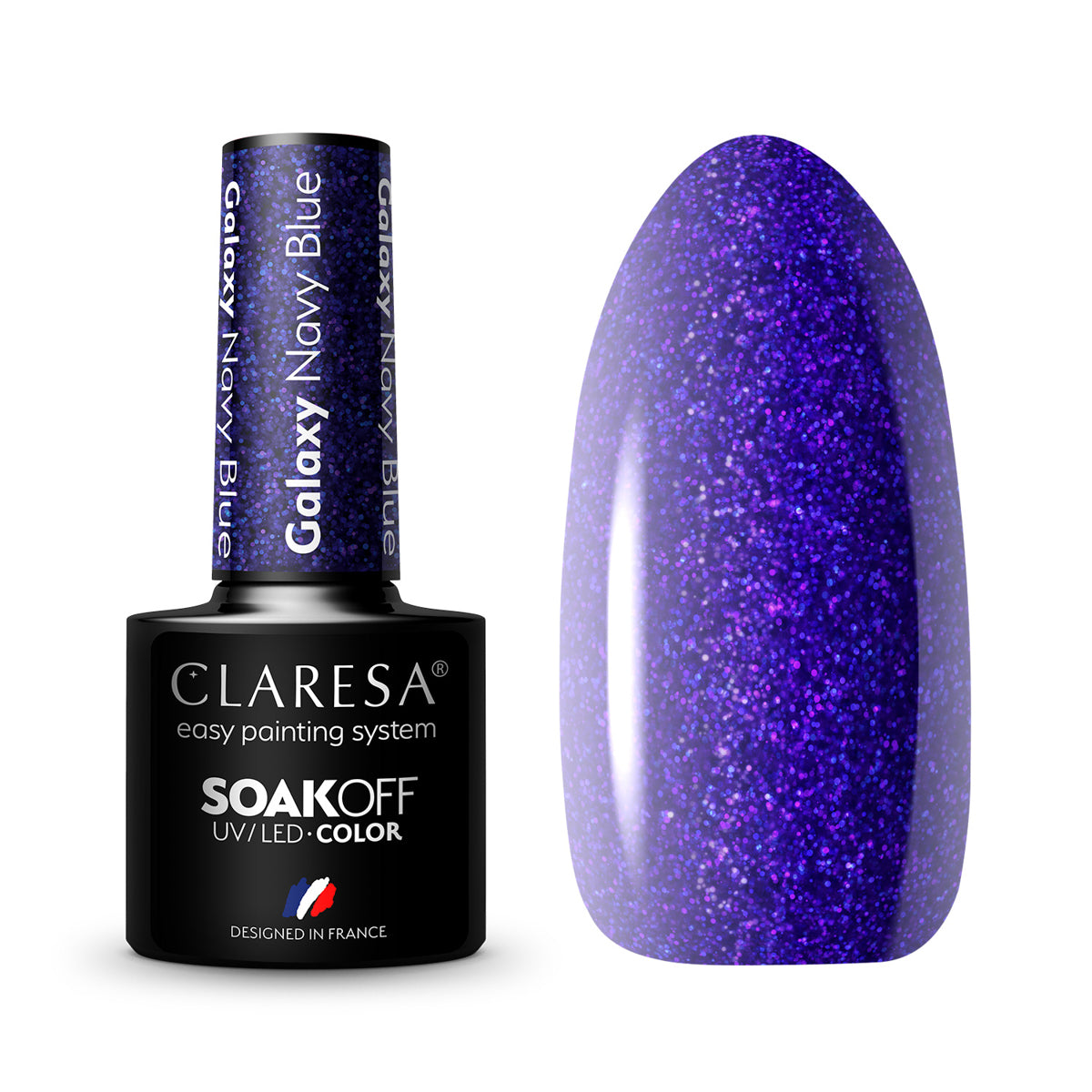 Claresa Hybridlack Galaxy Navy Blue 5 g