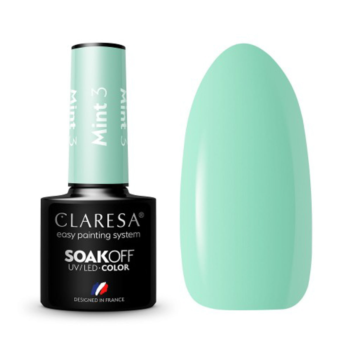 Claresa Gel Politur MINT 3 -5 g