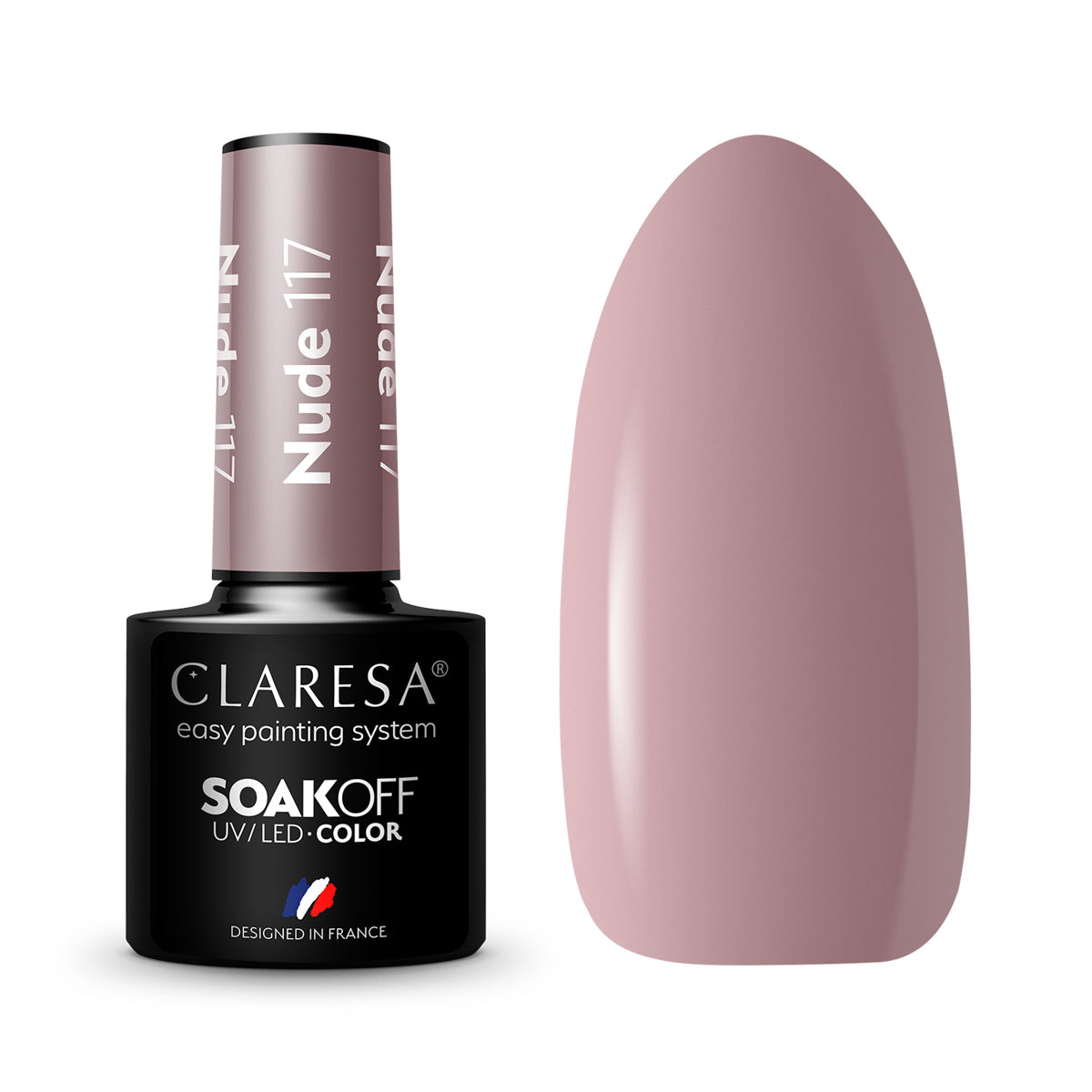 Claresa Gel Politur NUDE 117 -5 g
