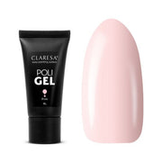 Claresa POLI GEL PINK 30 g Lange und Kräftige Nägel In Zarter