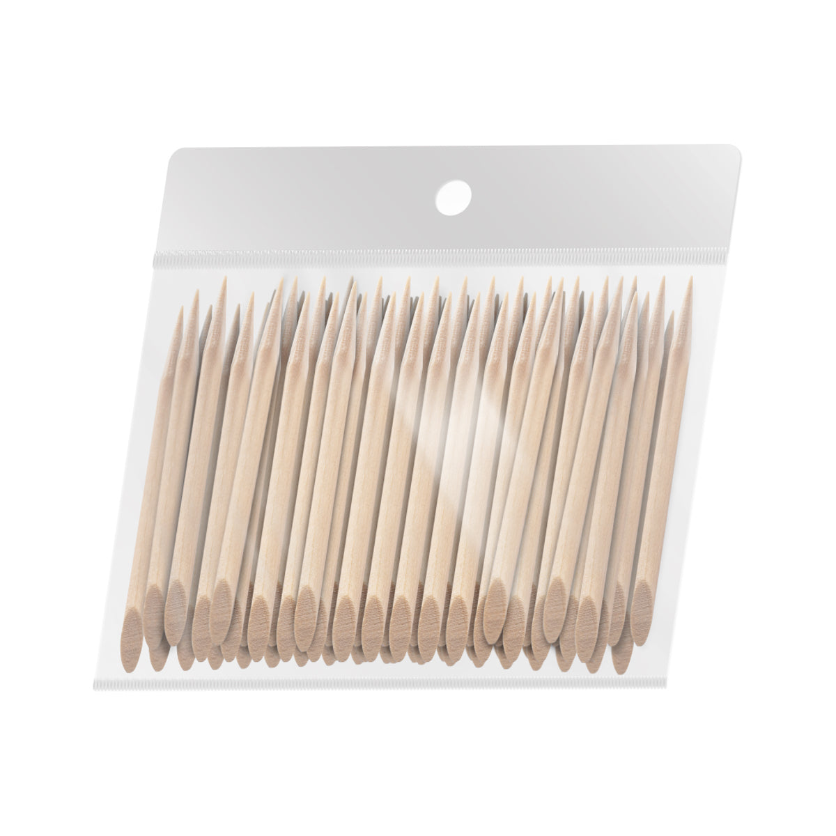 100 Stk... Holzstäbchen für Maniküre Nagelhaut 6,5 cm OCHO Nails