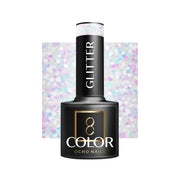 OCHO Nails Hybrid-Nagellack Glitter G01 -5 g