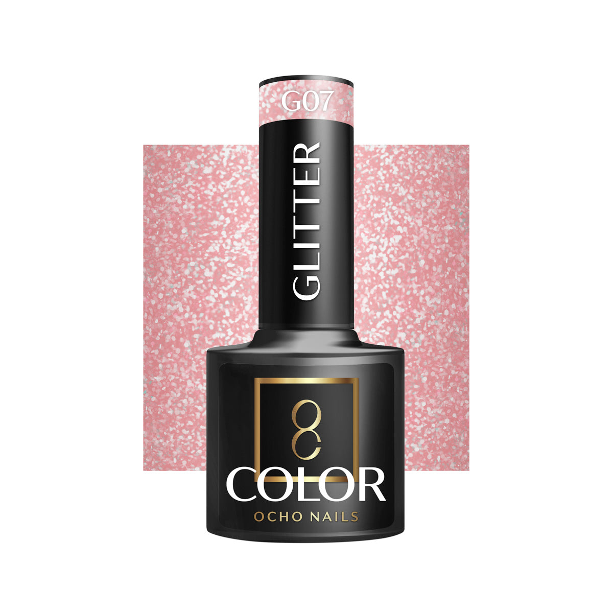OCHO Nails Hybrid-Nagellack Glitter G07 -5 g