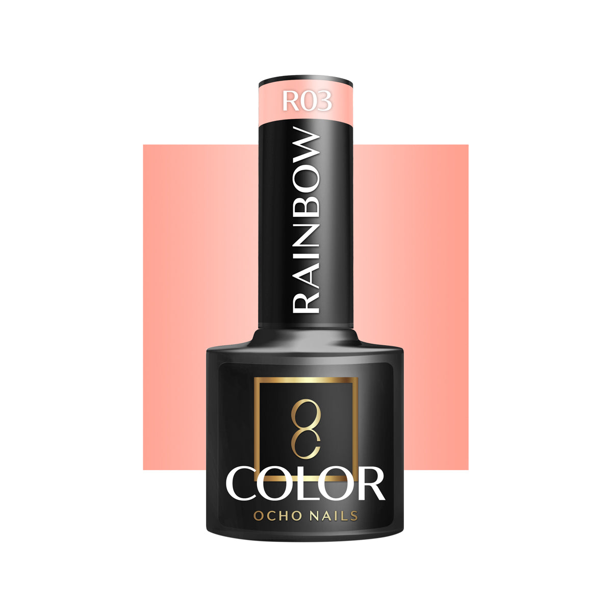 OCHO Nails Hybrid-Nagellack Rainbow R03 -5 g