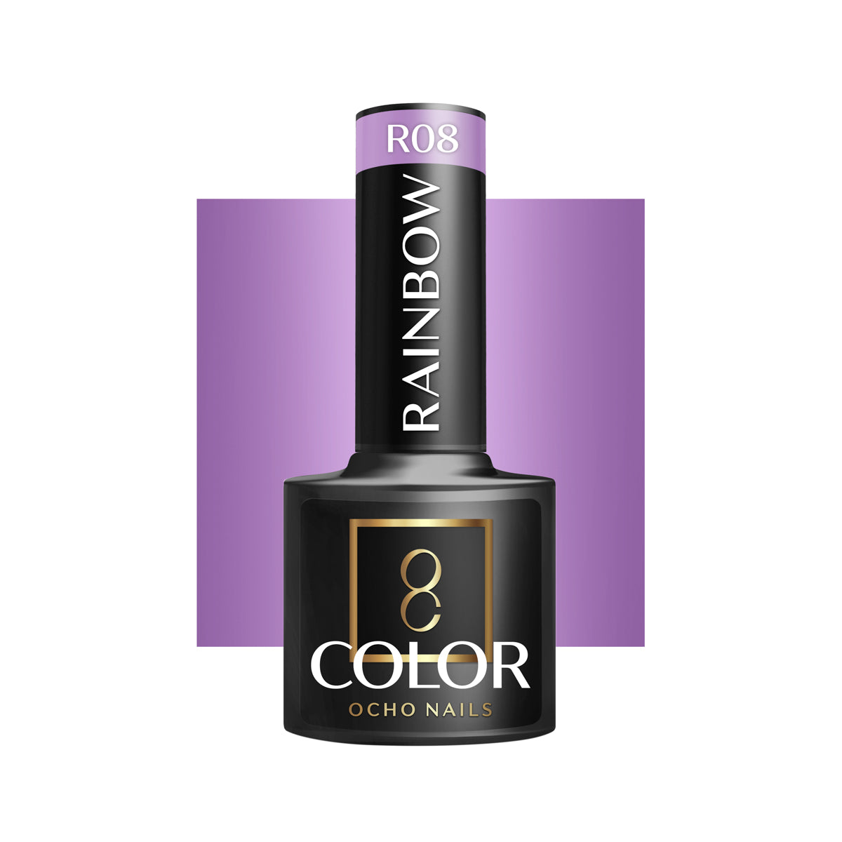 OCHO Nails Hybrid-Nagellack Rainbow R08 -5 g