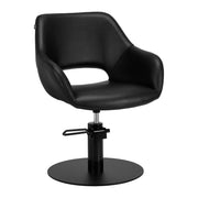 Friseurstuhl Gabbiano Morena Schwarz