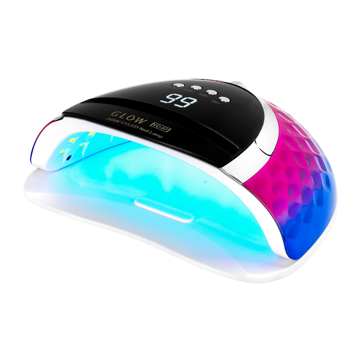 UV LED Glow YC57 RN Lampe Blau-Pink 268W