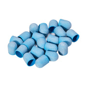 EXO Blau Med Schleifkappe 13 mm /220 20PCS Hartkappe