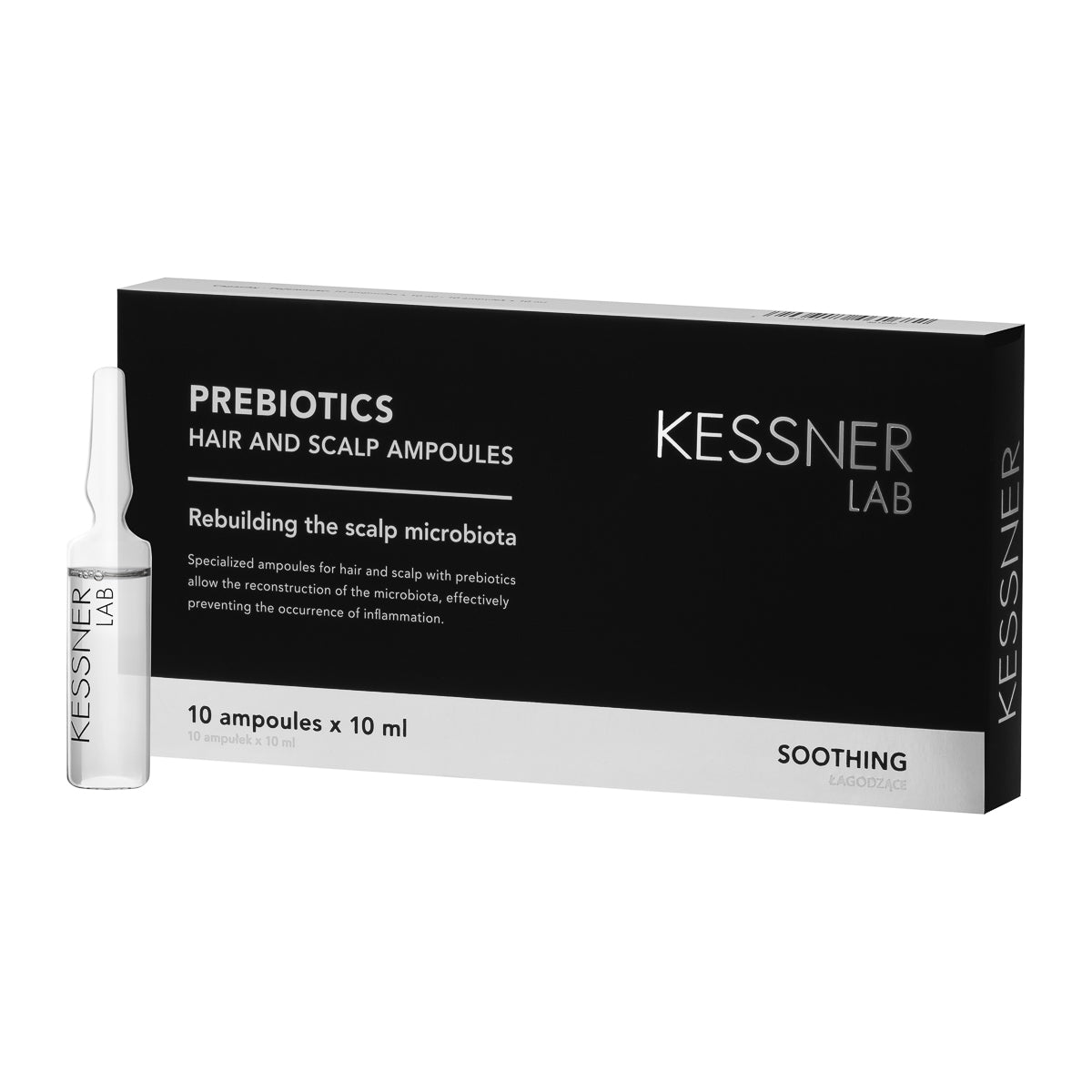 Kessner LAB Prebiotic Ampullen für Kopfhaut und Haar 10 X 10 ml